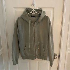 Brandy Melville sage hoodie